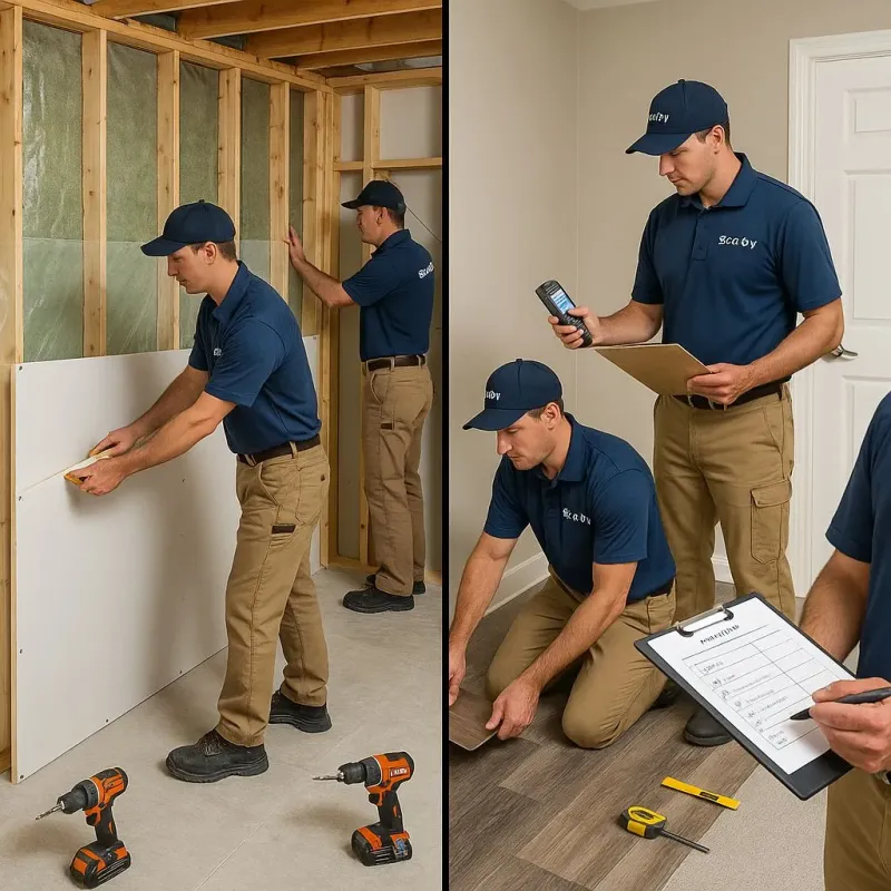 Repairs and Reconstruction process in Watauga, TX
