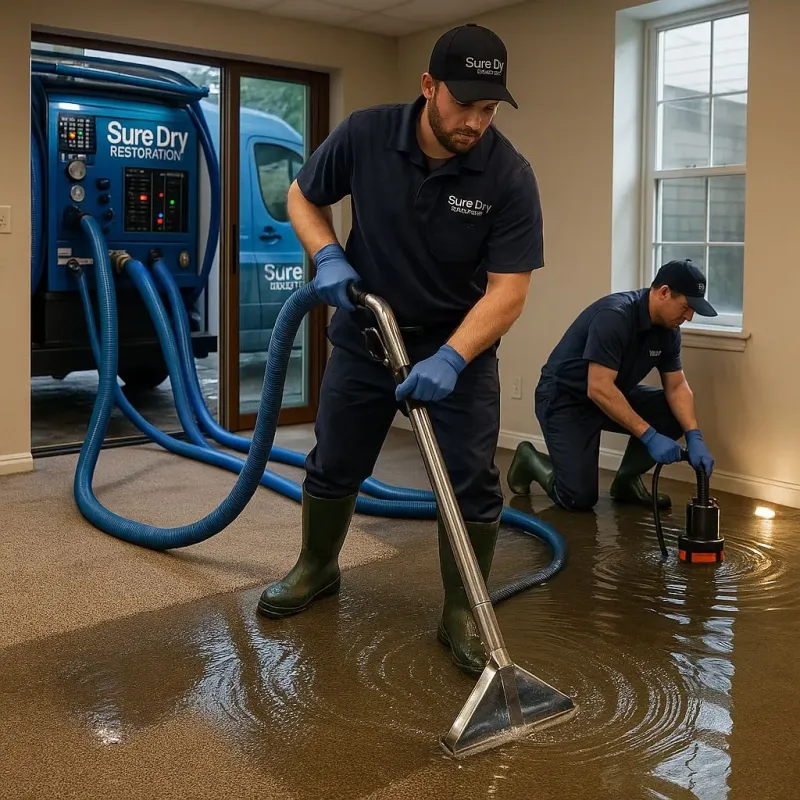Water Extraction and Removal process in Watauga, TX